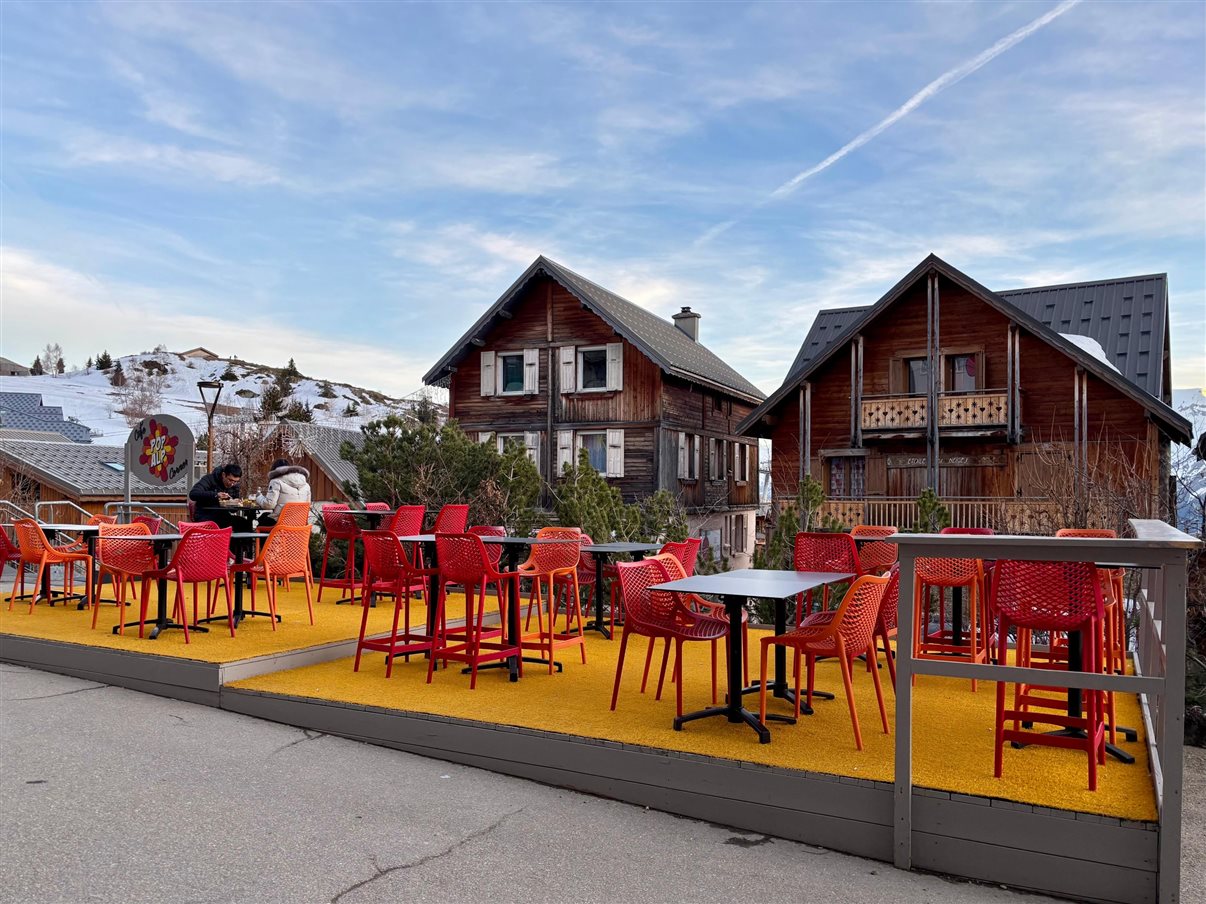 Vanessa Michy, do Turismo de Auvergne-Rhône-Alpes, em Alpe d’Huez