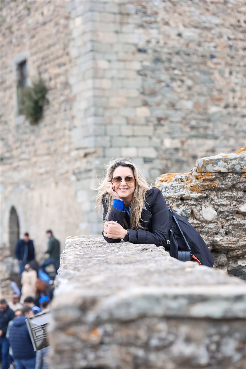 Bruno Heleno, da Trend, com Leandro Lima, da Império das Passagens, Sâmara Silva, da Tilevo Turismo, Emily Duarte, da Infinity, e Wallace Alvo, da Viagens e Turismo