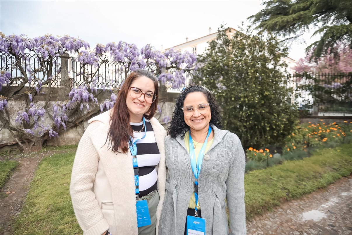 Bruno Heleno, da Trend, com Leandro Lima, da Império das Passagens, Sâmara Silva, da Tilevo Turismo, Emily Duarte, da Infinity, e Wallace Alvo, da Viagens e Turismo