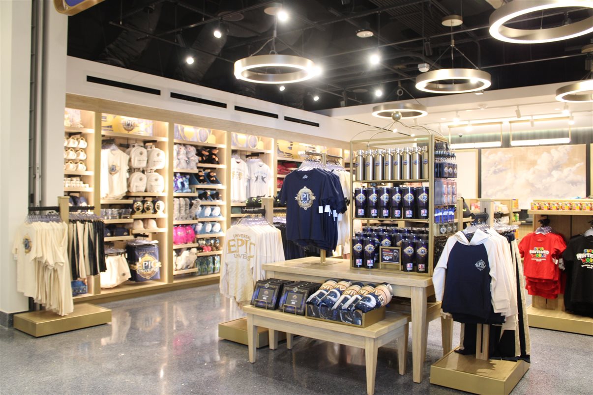 Essa é a vista de um dos apartamentos do Helios Grand Hotel: de cara para o Epic Universe