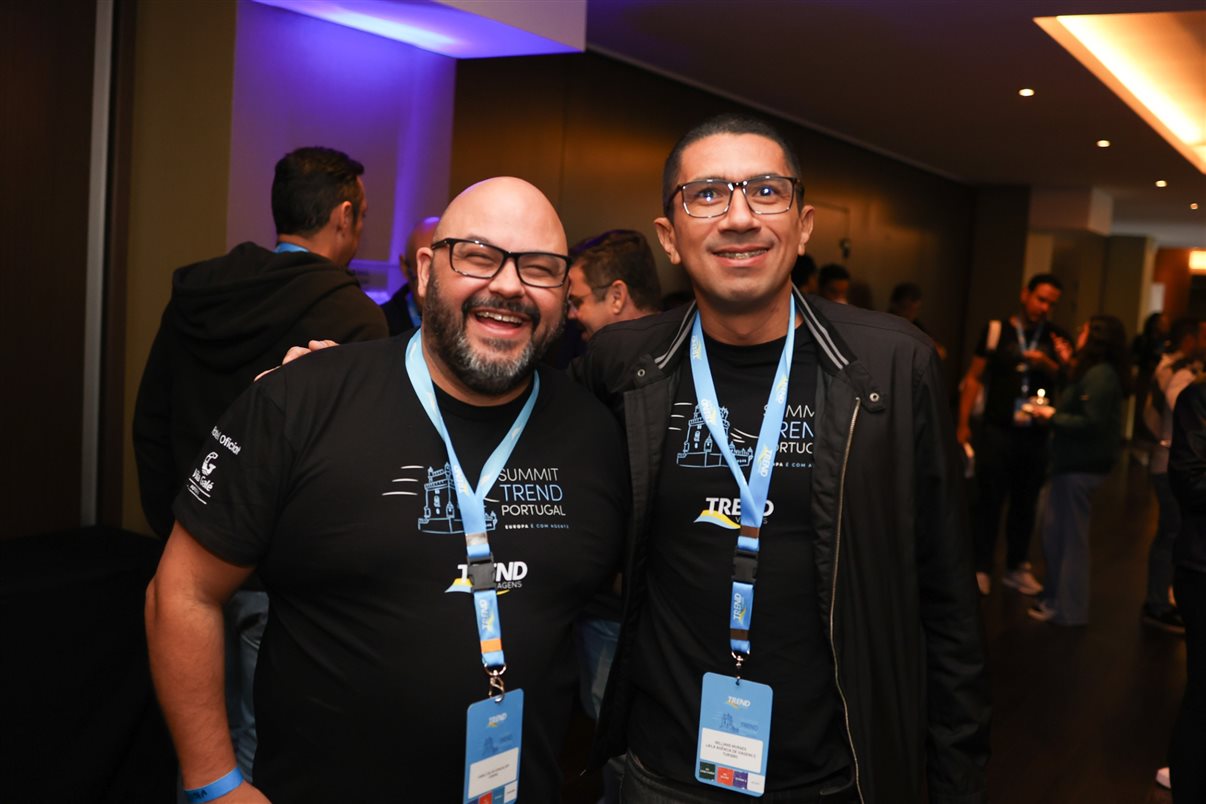 Fernando Correa, da Encontre Sua Viagem, e Bruno Heleno, da Trend