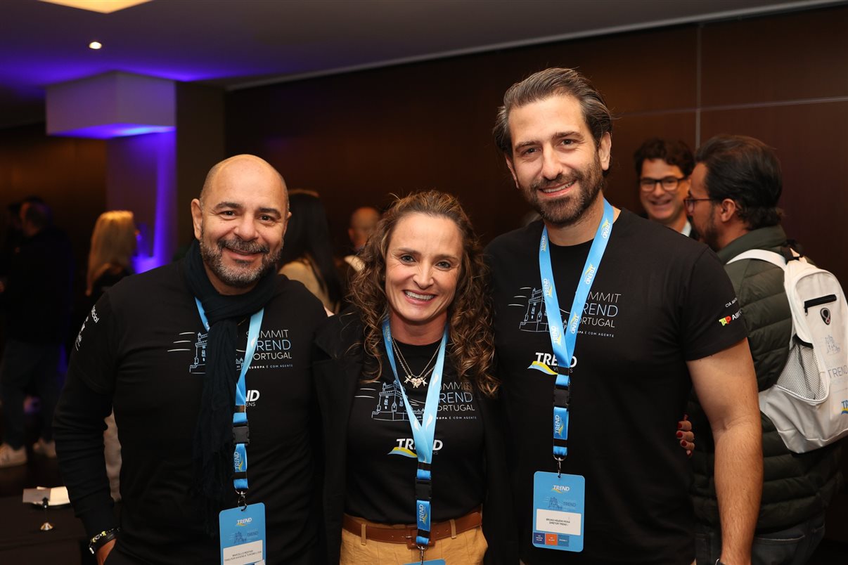 Fernando Correa, da Encontre Sua Viagem, e Bruno Heleno, da Trend