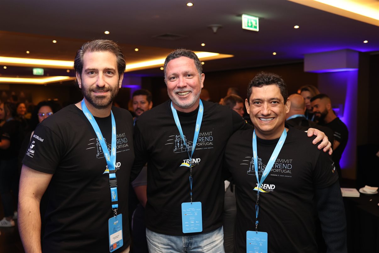 Fernando Correa, da Encontre Sua Viagem, e Bruno Heleno, da Trend