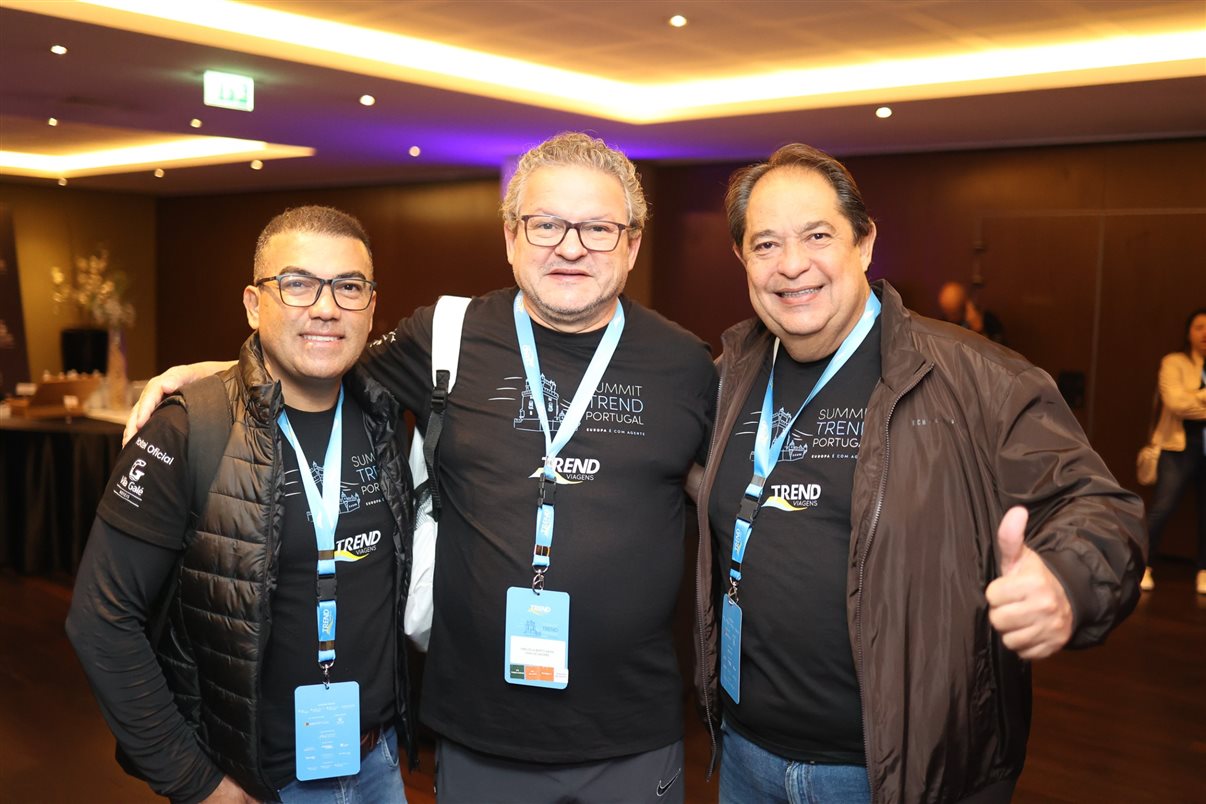 Fernando Correa, da Encontre Sua Viagem, e Bruno Heleno, da Trend