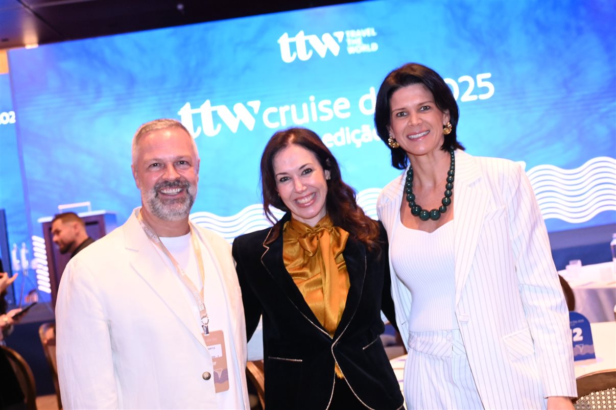 Gustavo Carvalho, Virgínia Gutierre e Carolina Guaritá, do TTW Group