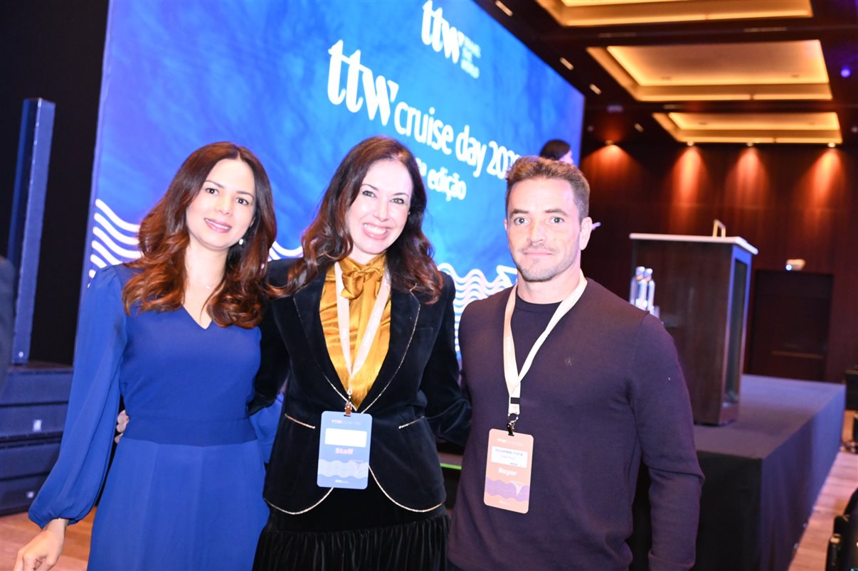 Gustavo Carvalho, Virgínia Gutierre e Carolina Guaritá, do TTW Group