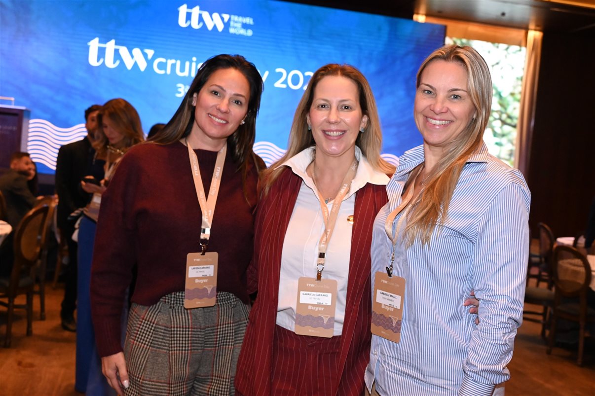 Gustavo Carvalho, Virgínia Gutierre e Carolina Guaritá, do TTW Group