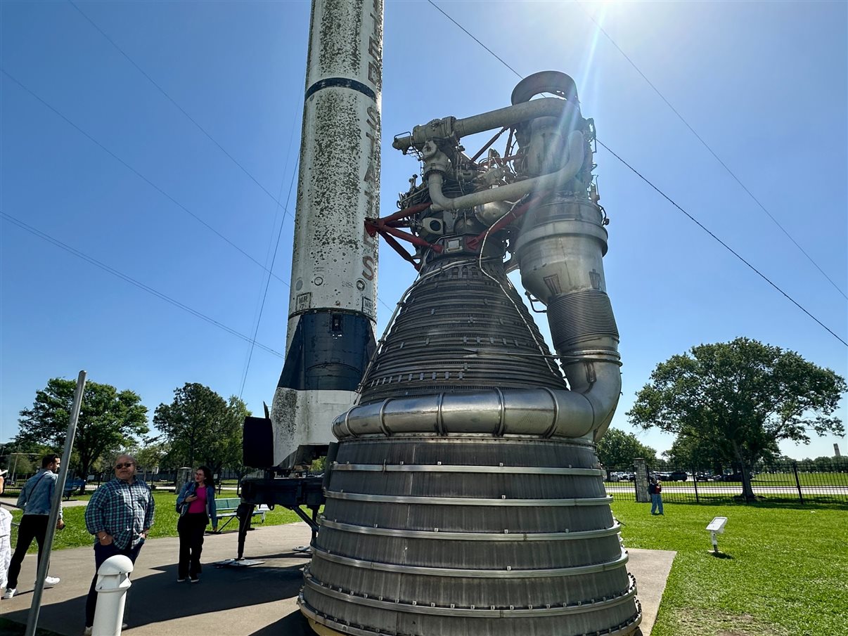 Rocket Park traz coleção de foguetes históricos 