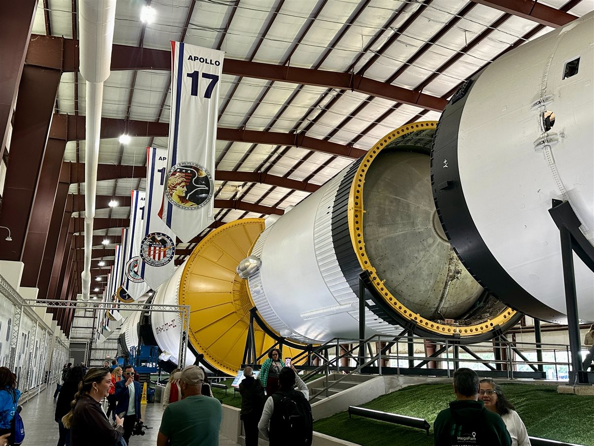 Rocket Park traz coleção de foguetes históricos 
