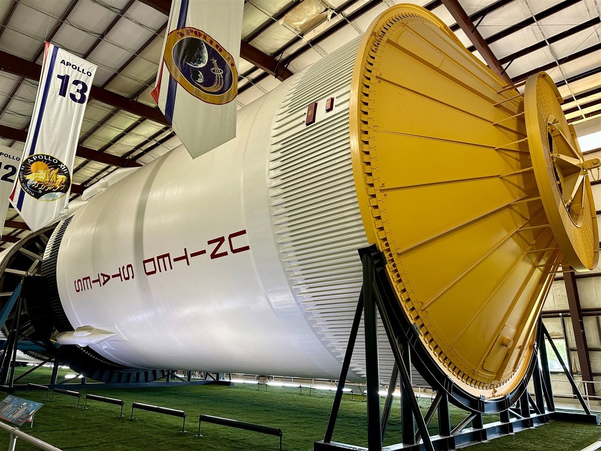 Rocket Park traz coleção de foguetes históricos 