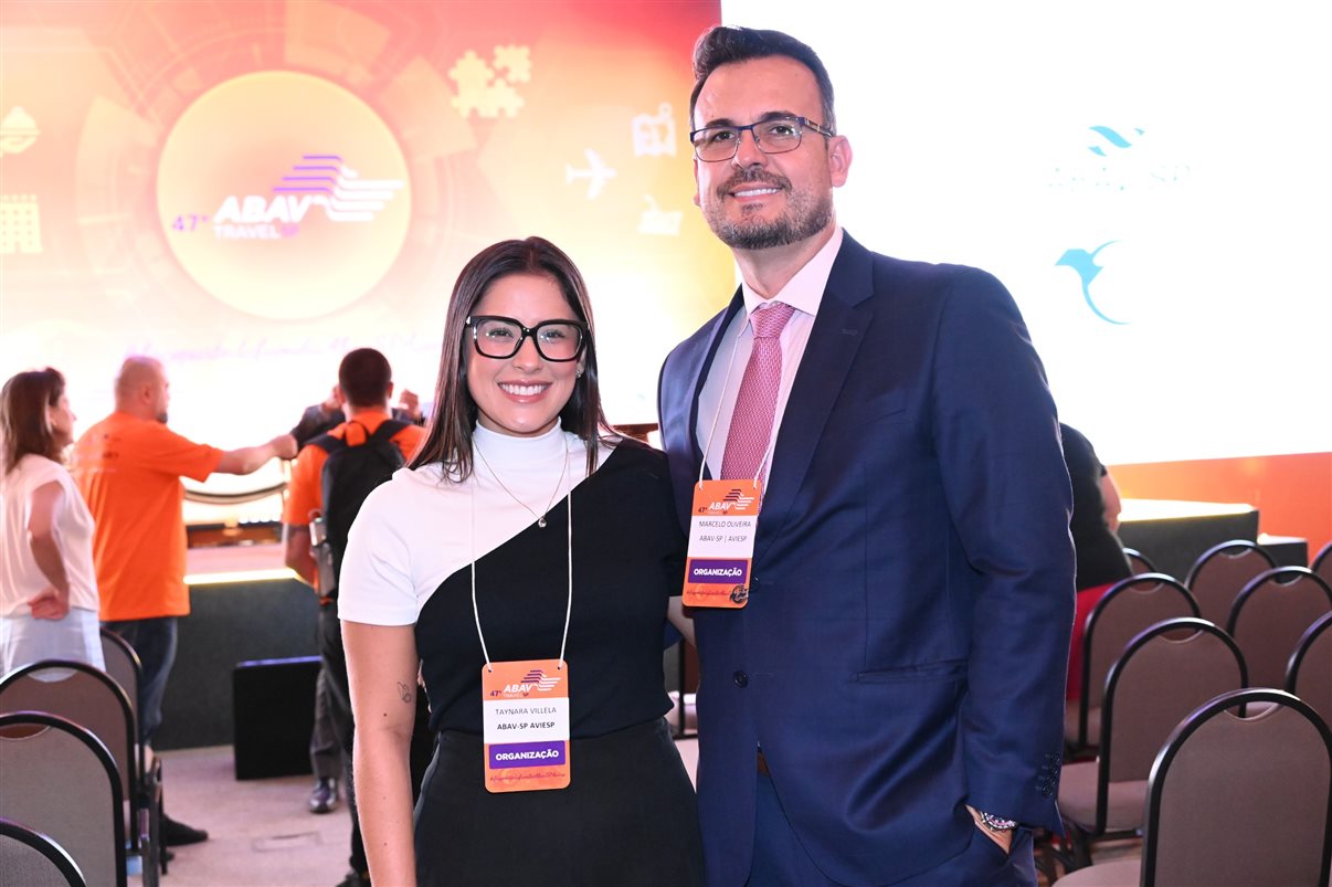 Marianna Alcorta, Bruno Waltrick e Juliana Assumpção, da Abav-SP/Aviesp