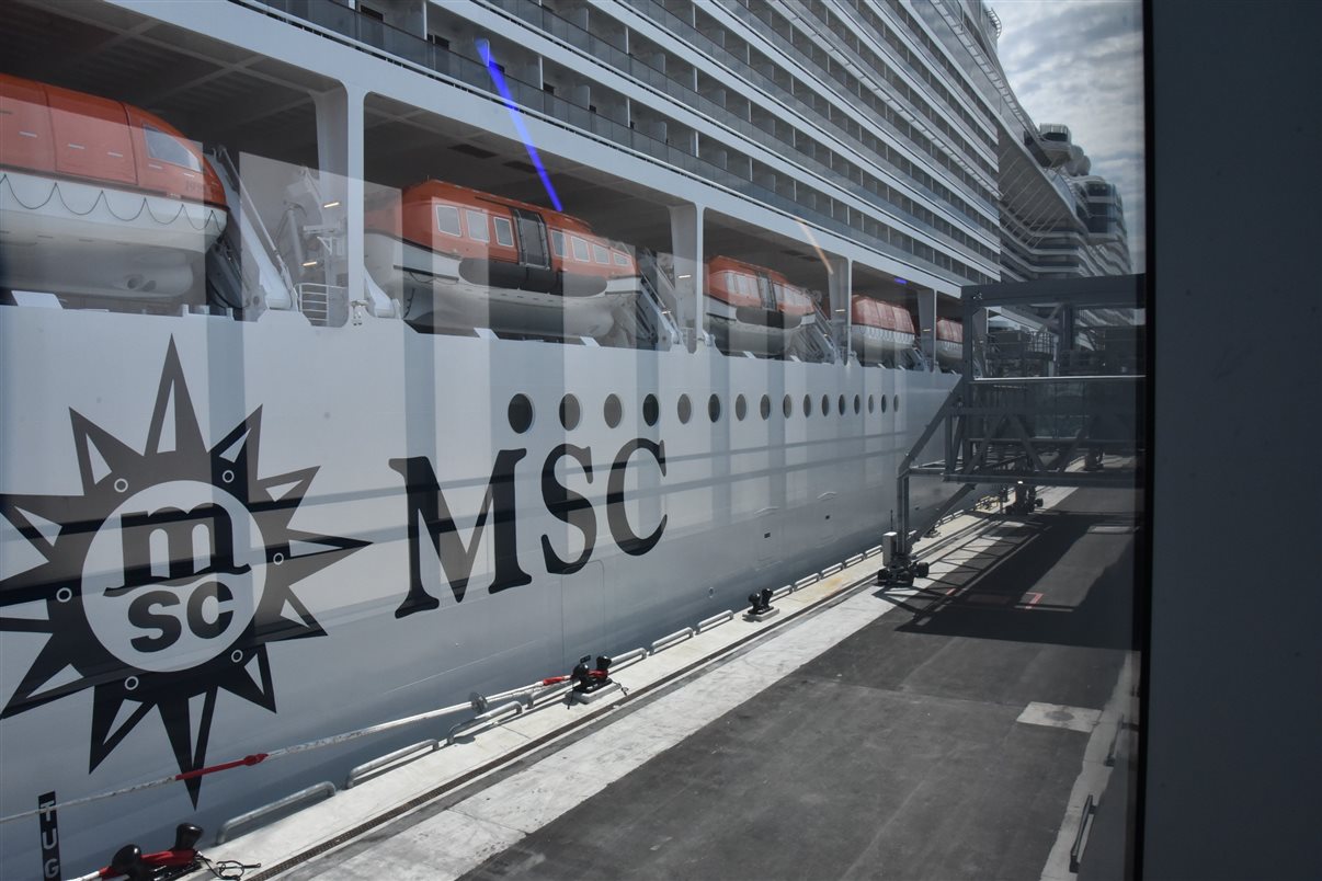 Os navios MSCCruzeiros em Miami agora atracam no Terminal AA