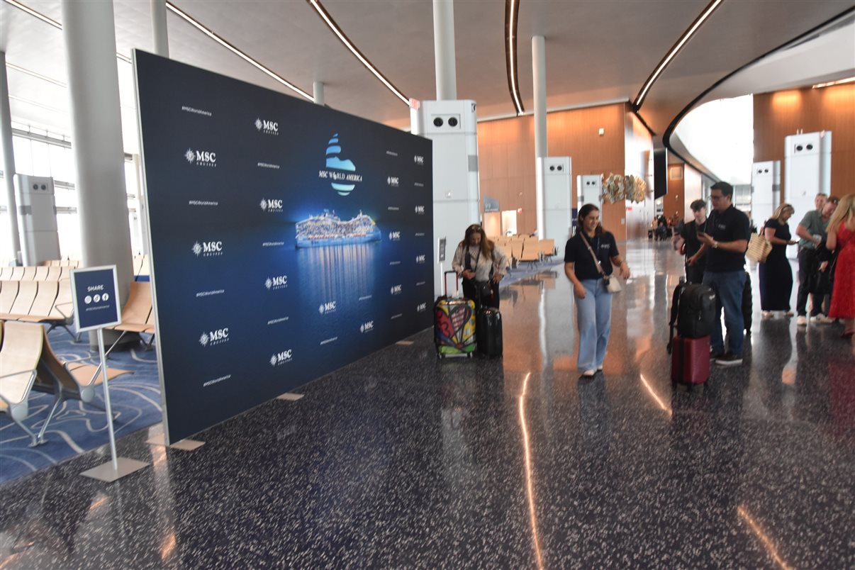 Os navios MSCCruzeiros em Miami agora atracam no Terminal AA