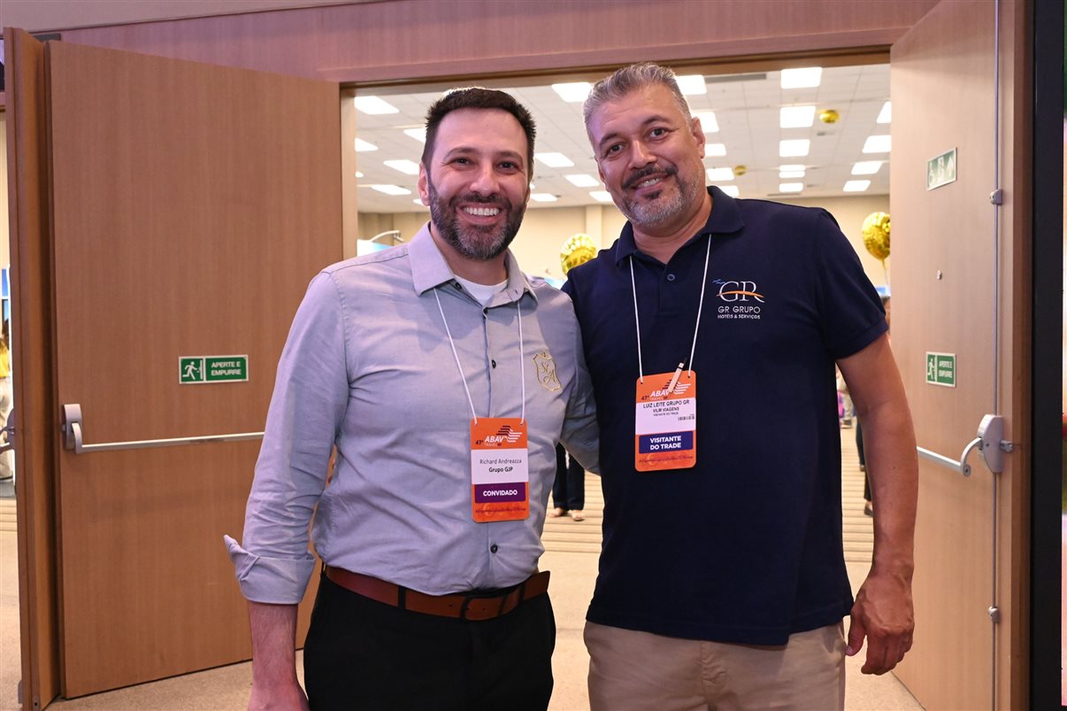 Edward Machado e Laerte Junior, da Hertz 