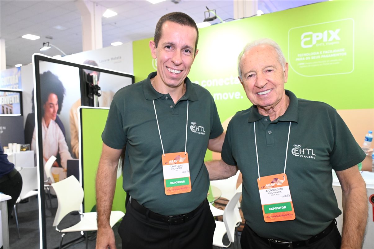 Edward Machado e Laerte Junior, da Hertz 