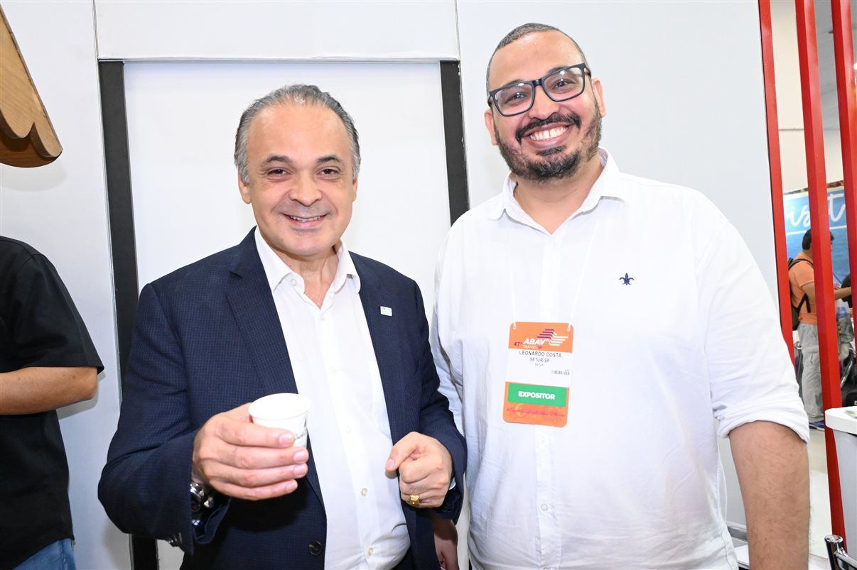 Edward Machado e Laerte Junior, da Hertz 