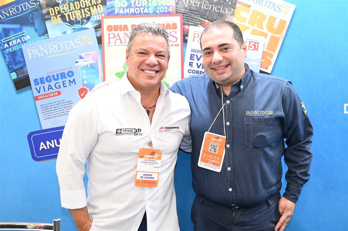 Edward Machado e Laerte Junior, da Hertz 