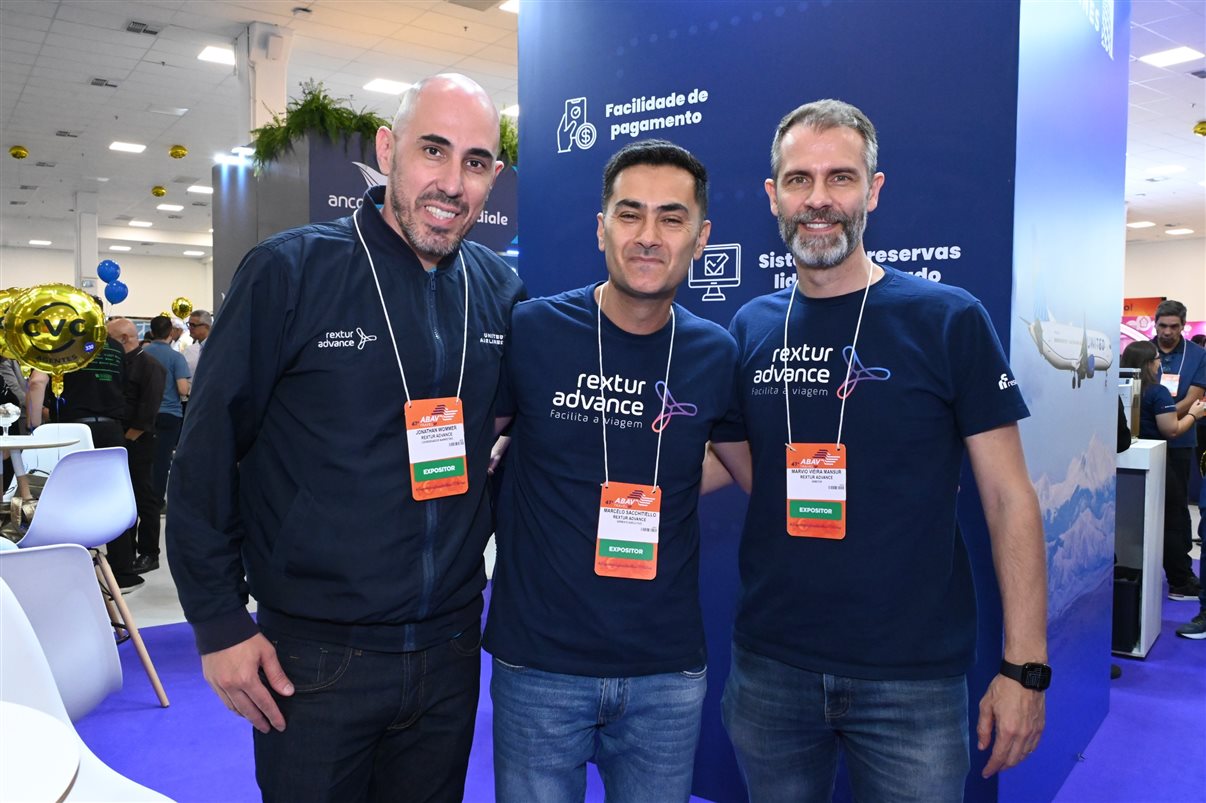Edward Machado e Laerte Junior, da Hertz 