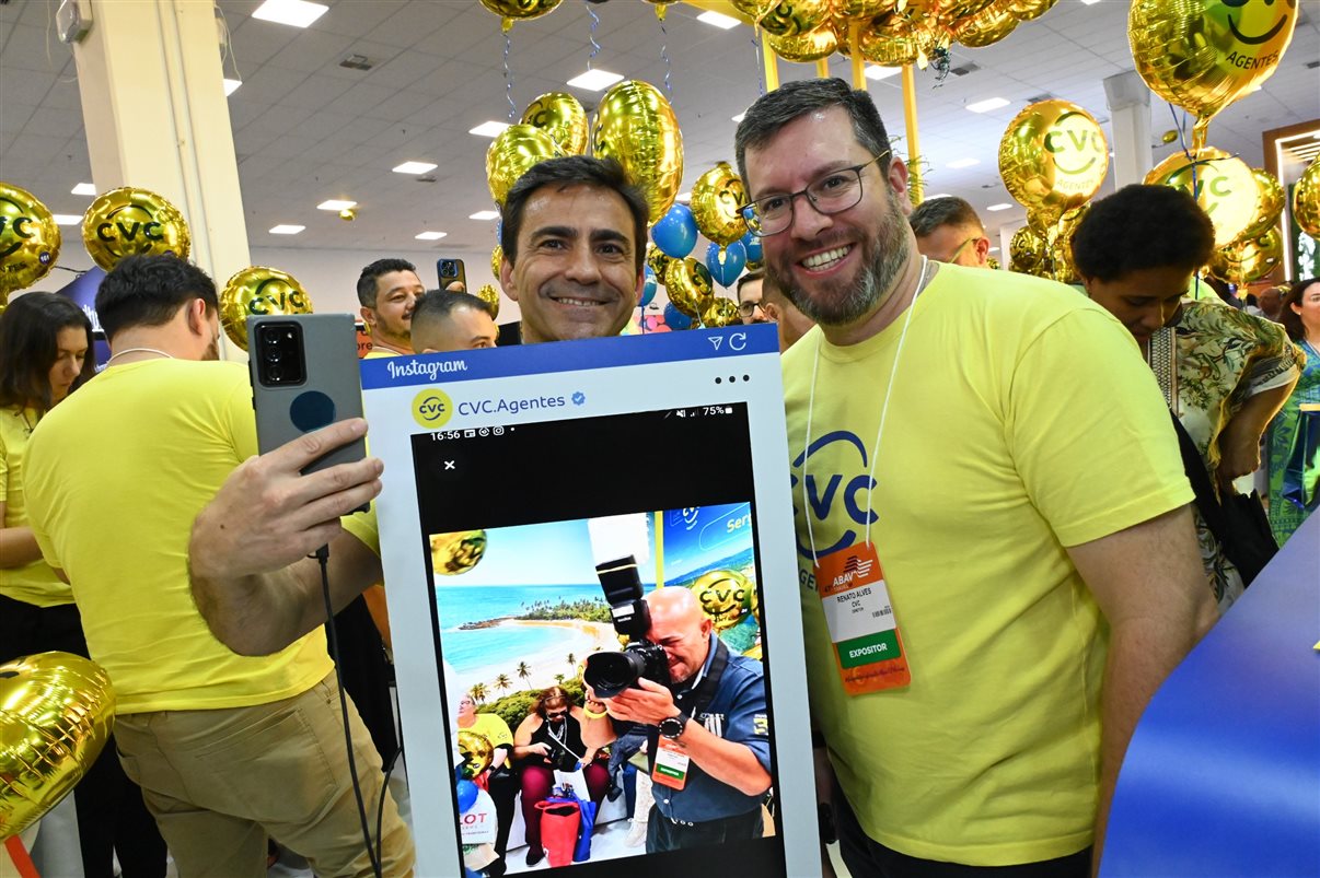 Edward Machado e Laerte Junior, da Hertz 