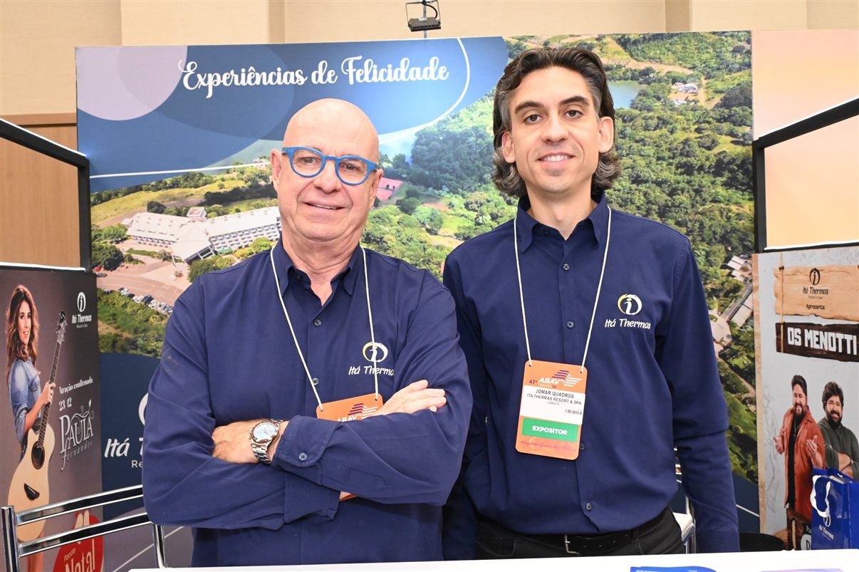 Edward Machado e Laerte Junior, da Hertz 