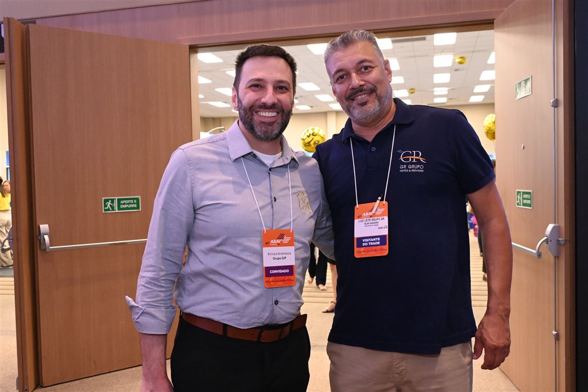 Edward Machado e Laerte Junior, da Hertz 