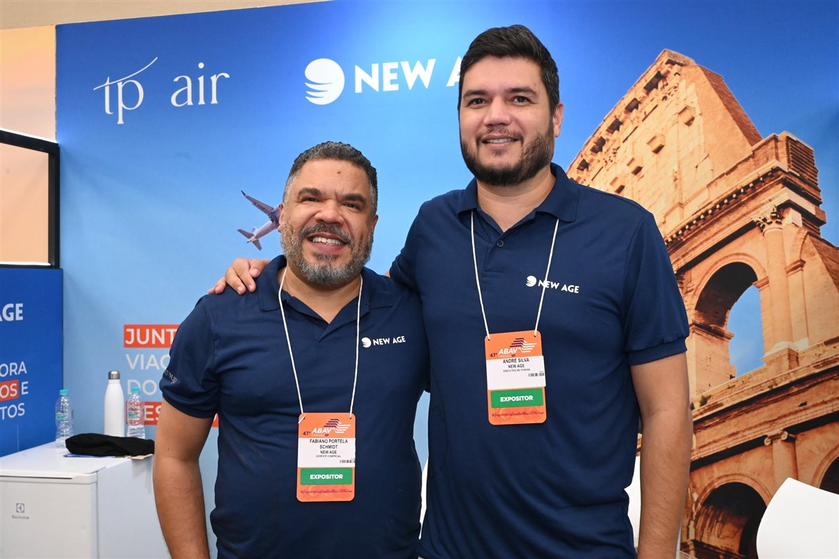 Edward Machado e Laerte Junior, da Hertz 