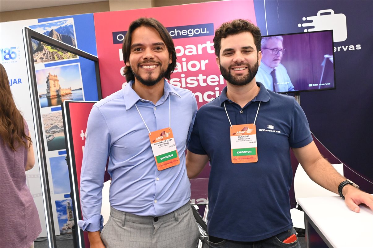 Edward Machado e Laerte Junior, da Hertz 