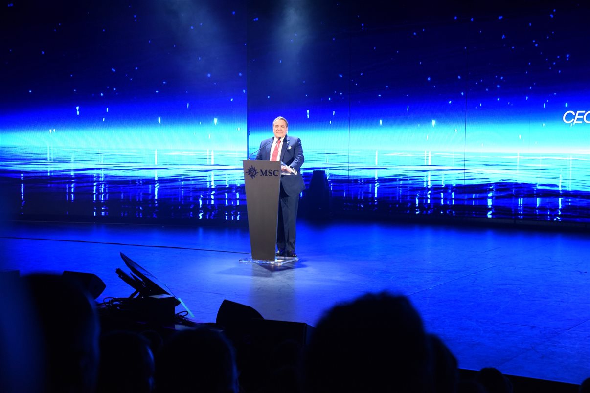 Gianni Onorato, CEO Global da MSC Cruzeiros