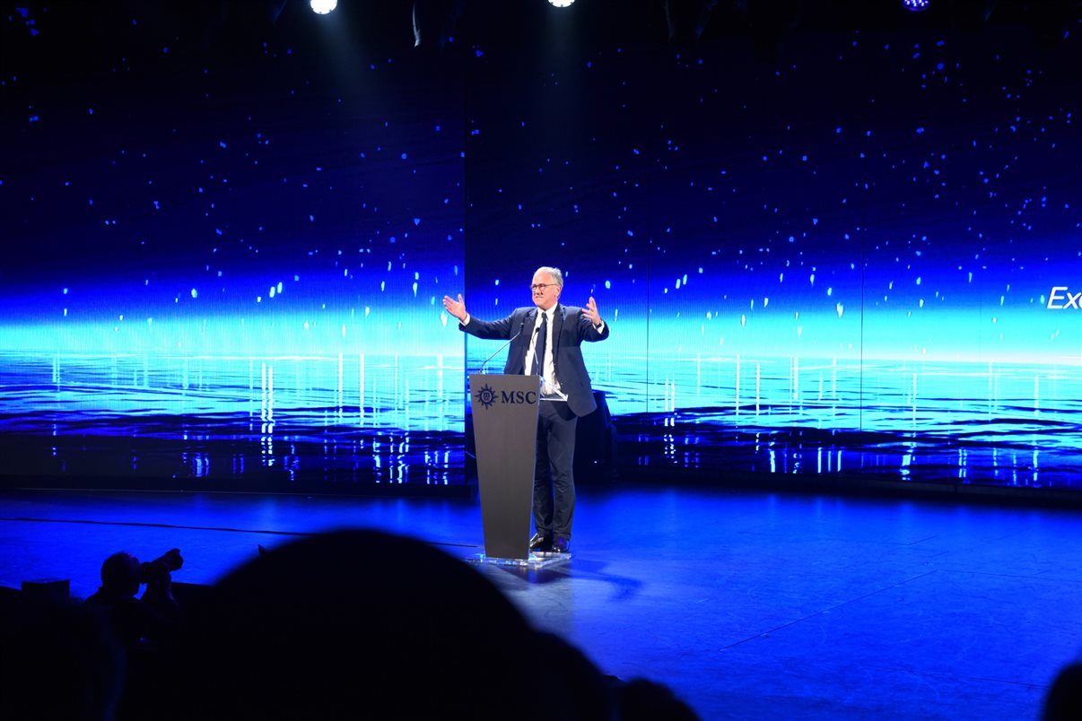 Gianni Onorato, CEO Global da MSC Cruzeiros