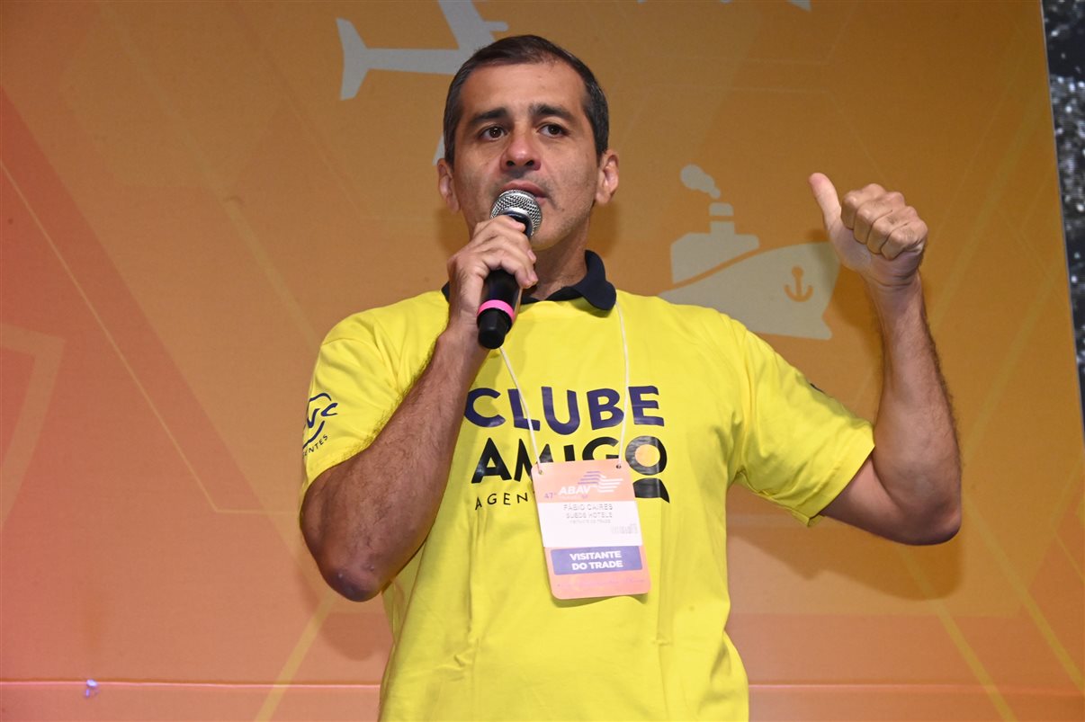 Fabio Caires, do Sueds Hotels, parceiro do Clube Amigo Agente