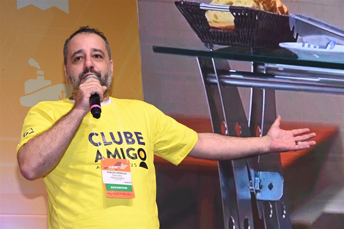 Fabio Caires, do Sueds Hotels, parceiro do Clube Amigo Agente