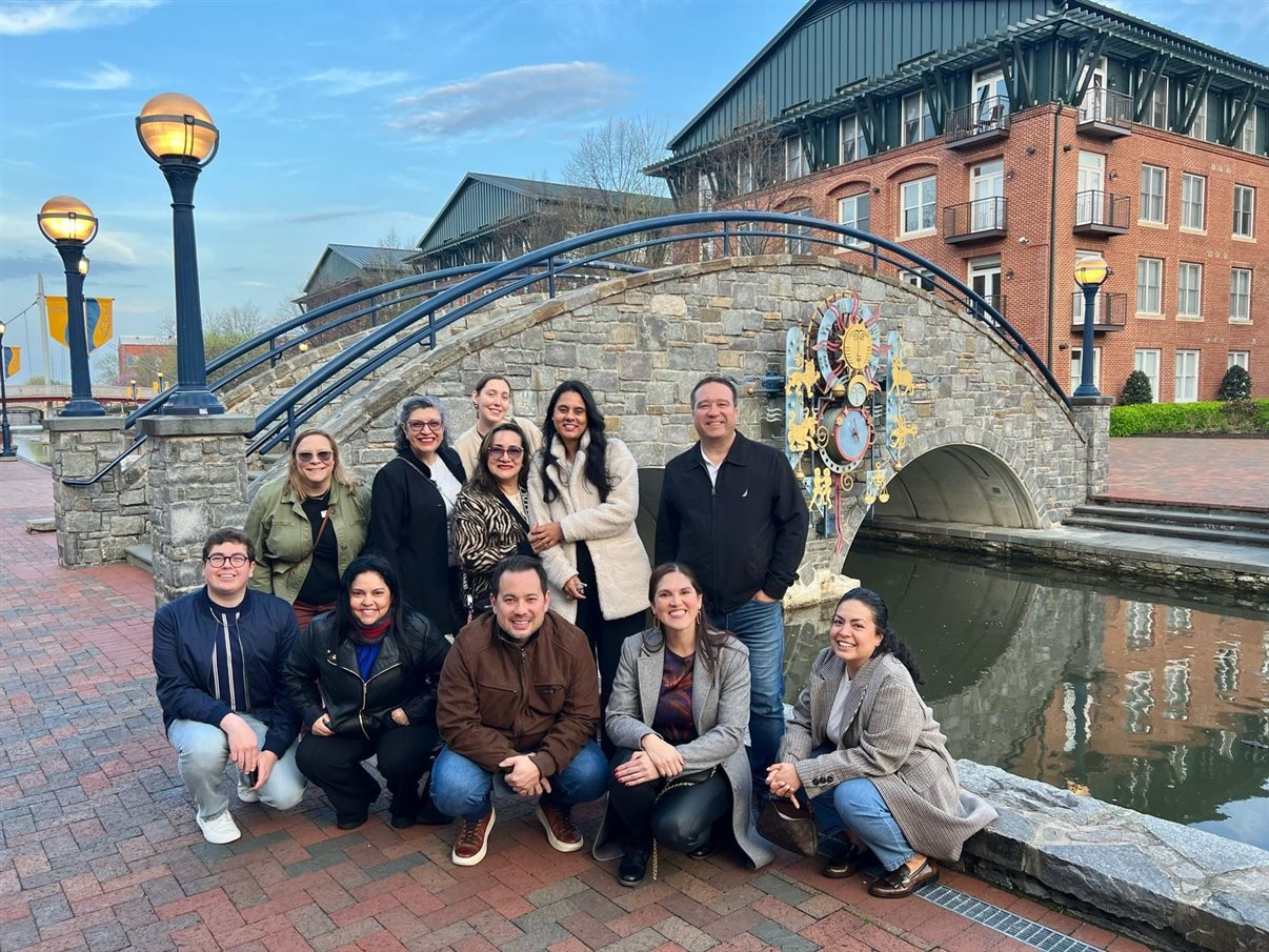 Grupo conheceu a equipe do Destination DC