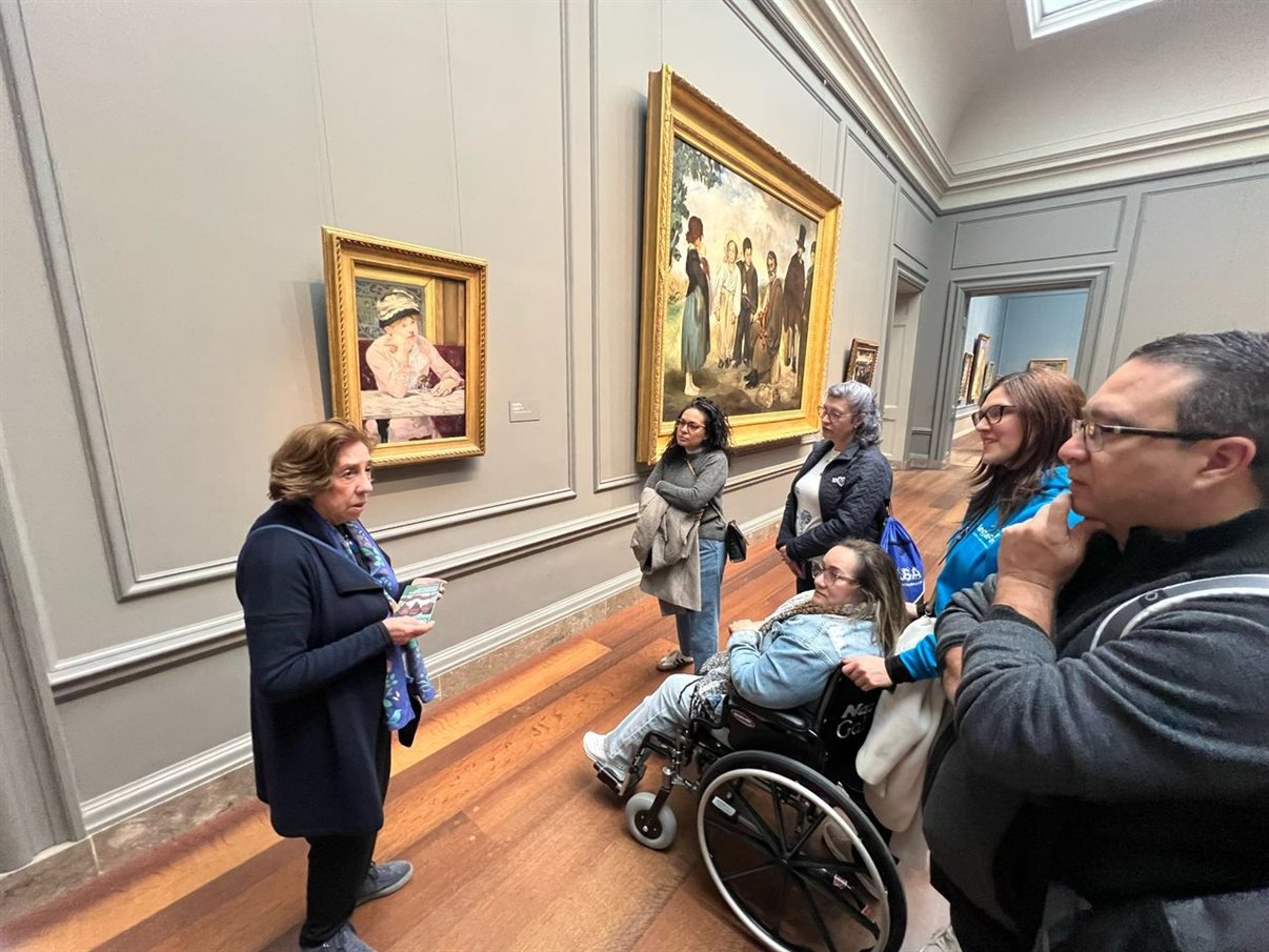 Grupo conheceu a equipe do Destination DC