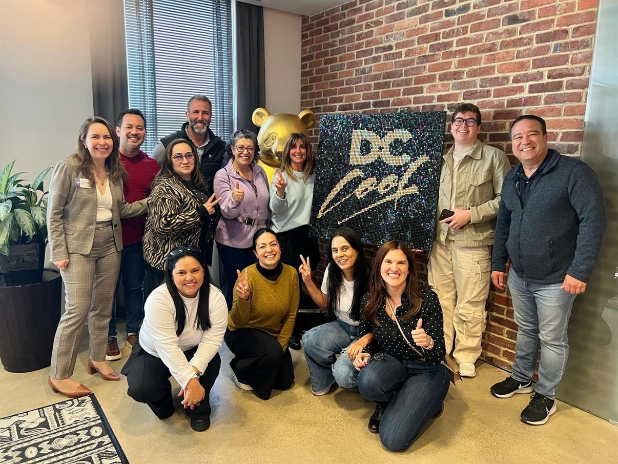 Grupo conheceu a equipe do Destination DC