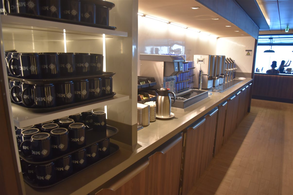 O já clássico dentro dos navios MSC, Butcher's Cut