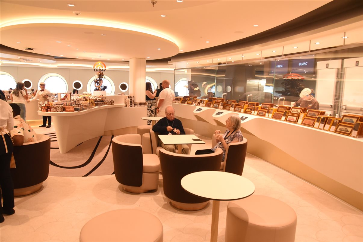 O já clássico dentro dos navios MSC, Butcher's Cut