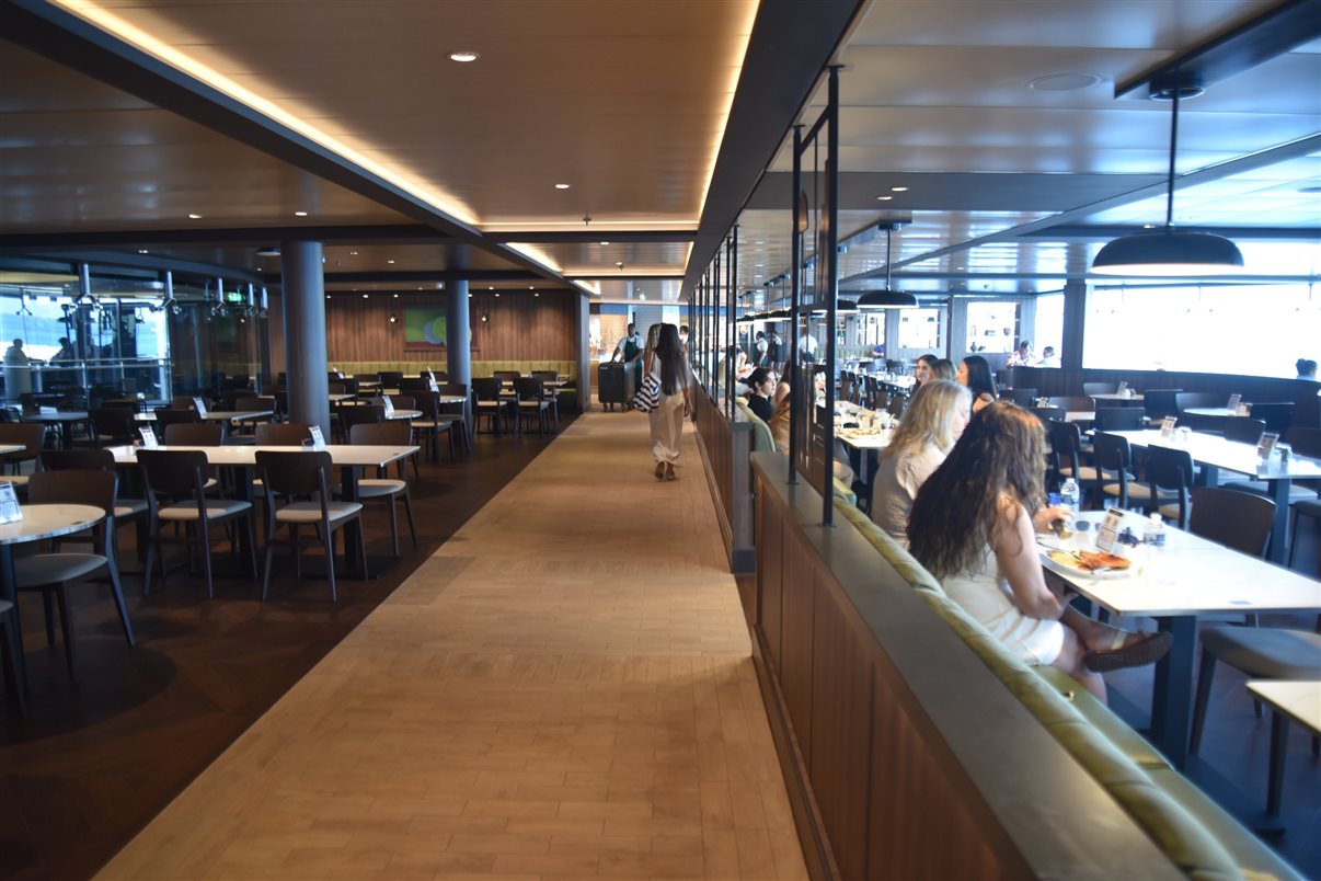 O já clássico dentro dos navios MSC, Butcher's Cut
