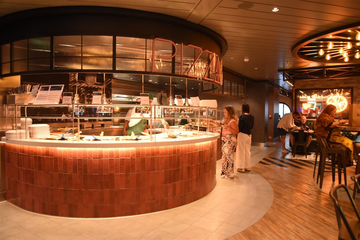 O já clássico dentro dos navios MSC, Butcher's Cut