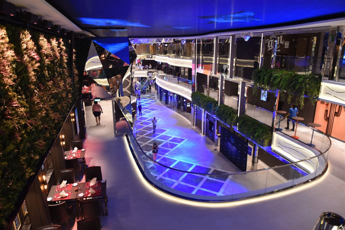 O já clássico dentro dos navios MSC, Butcher's Cut