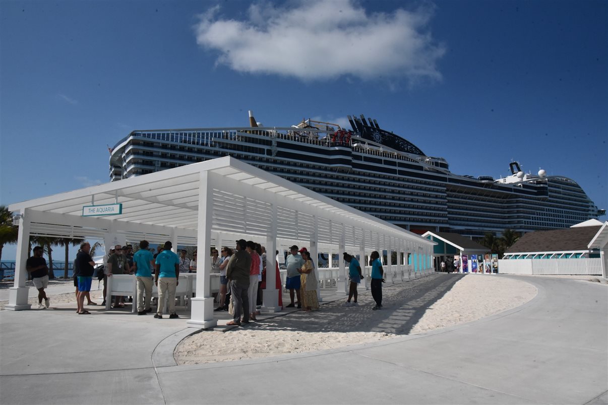 A MSC Foundation criou, dentro da Ocean Cay, um espaço para mostrar e divulgar as ações que realiza