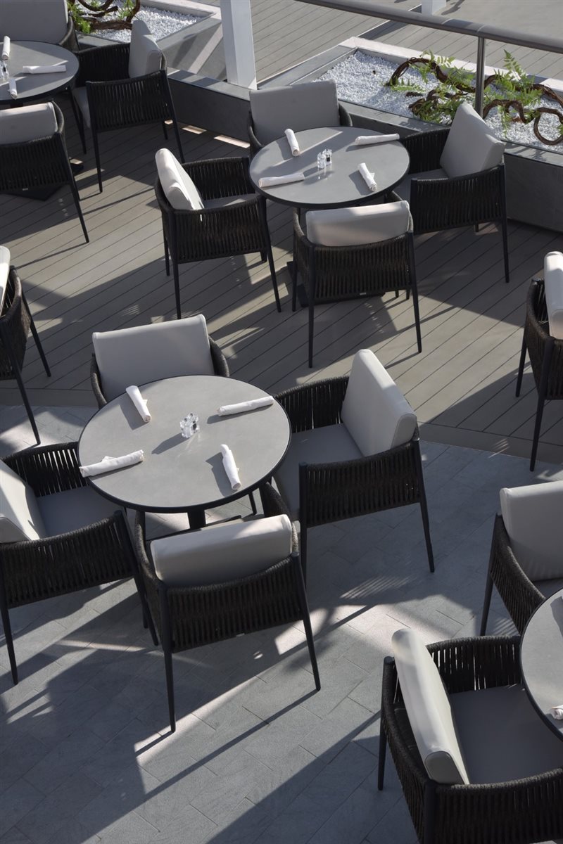 Yacht Club com vista para Ocean Cay