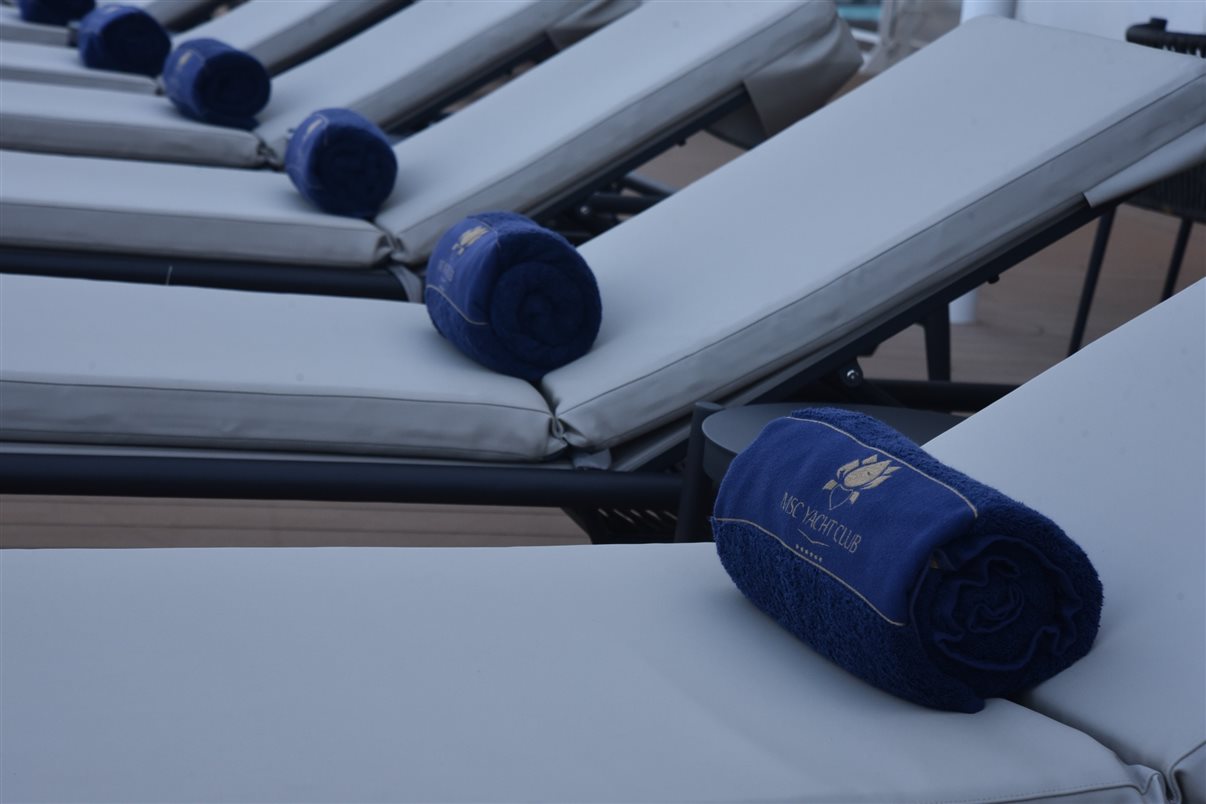 Yacht Club com vista para Ocean Cay