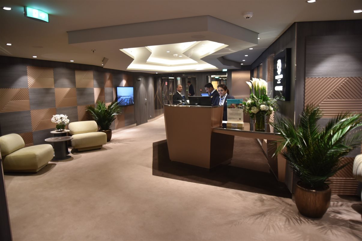 Yacht Club com vista para Ocean Cay