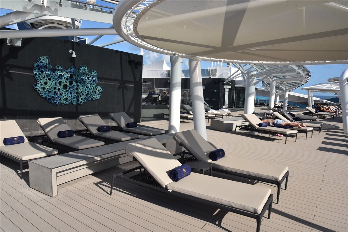 Yacht Club com vista para Ocean Cay