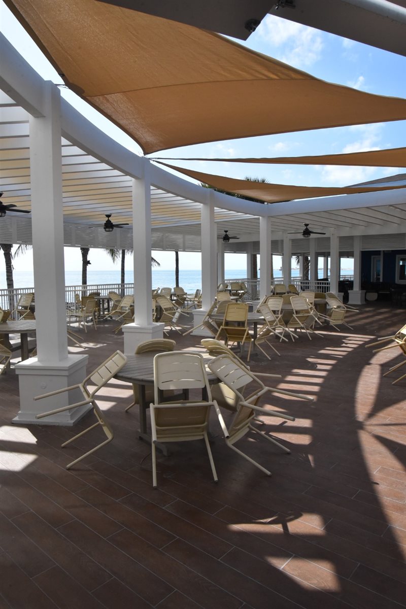 Para hóspedes Yacht CLub, Ocean Cay também tem uma oferta de dedicada, com atendimento e acesso exclusivo à praia