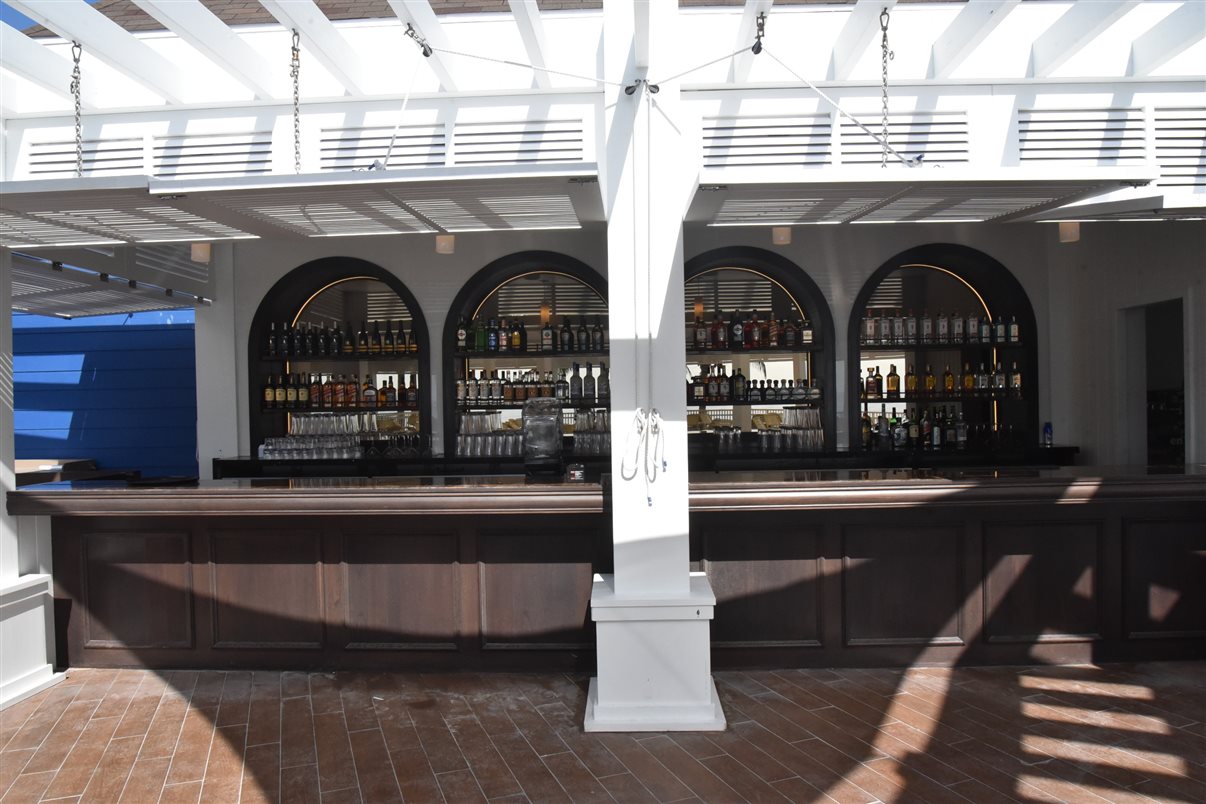 Para hóspedes Yacht CLub, Ocean Cay também tem uma oferta de dedicada, com atendimento e acesso exclusivo à praia