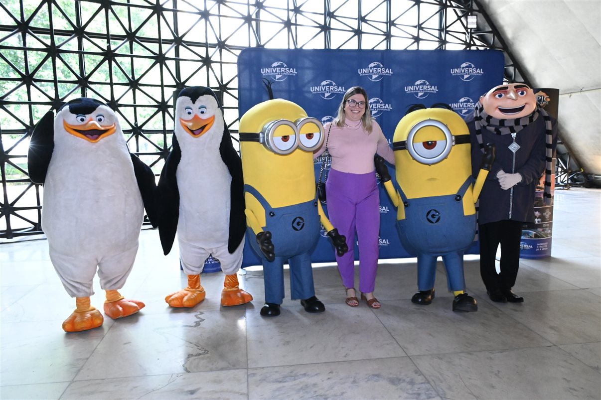 Marcos Paes de Barros, Juliana Pisani, Gabriella Cavalheiro e Martim Diniz, da Universal