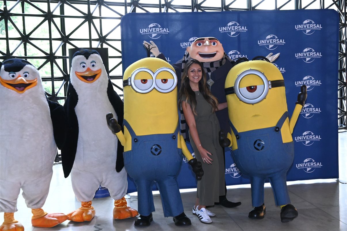Marcos Paes de Barros, Juliana Pisani, Gabriella Cavalheiro e Martim Diniz, da Universal