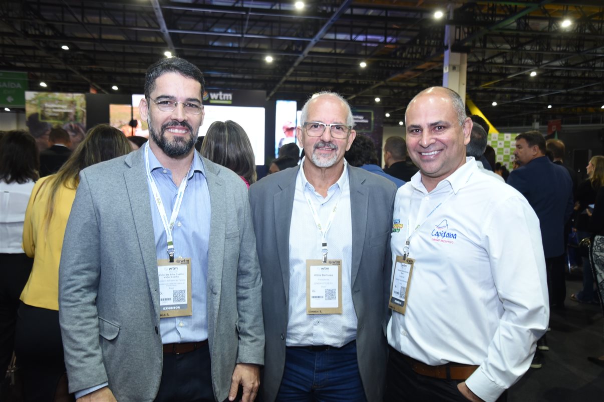Rodrigo Ramos, Marina Figueiredo e André Lima, da Braztoa 