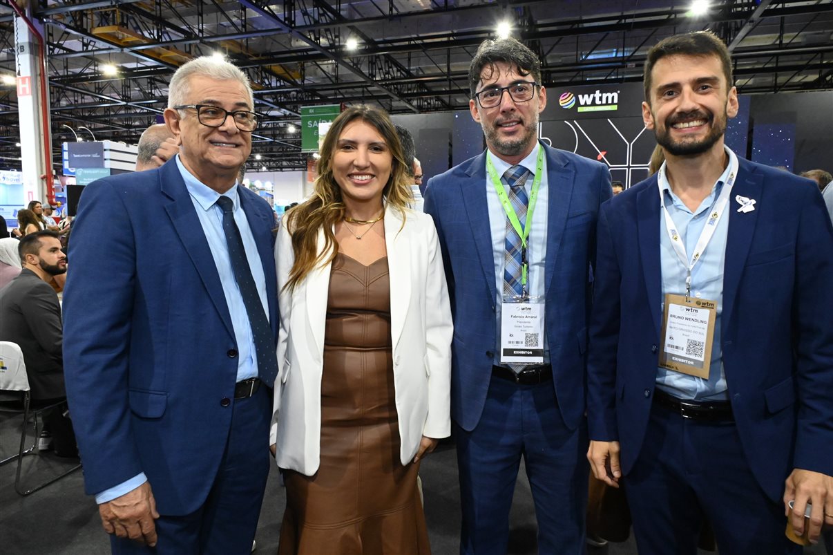 Rodrigo Ramos, Marina Figueiredo e André Lima, da Braztoa 
